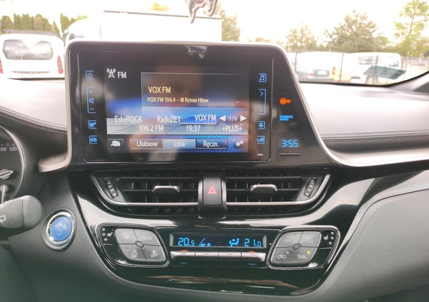 Toyota C-HR cena 94000 przebieg: 52000, rok produkcji 2018 z Muszyna małe 191